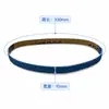 Cinta de lija transfronteriza nueva de corindón de circonio arena azul XZ330 330*10 tela de esmeril cinta de arena de circonio 3/8*13 pulgadas