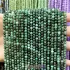 Suministrado directamente por el fabricante: cuentas redondas pequeñas de piedra natural, cuentas de arroz, cristal, turmalina, cuentas redondas de ágata, materiales hechos a mano para DIY, accesorios para pulseras