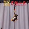 Llavero Colgante Zodiaco Caballo Sándalo Tallado Artísticamente Madera Maciza Caballo Mecedora Colgante para Bolso Colgante Año del Caballo
