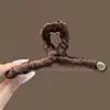 Presilha de cabelo grande de bolinhas para mulheres com cabelo grosso, modelo novo de alta qualidade 2026, grampo para coque na parte de trás da cabeça, acessório de cabelo tipo pinça de tubarão