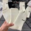 Calcetines Zhuji de otoño e invierno, calcetines hasta la pantorrilla para hombre, desodorantes, absorbentes del sudor, transpirables, deportivos, calcetines de marea de pantorrilla alta, medias para hombre y mujer