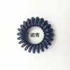Línea telefónica mediana Muelle 3.8 diámetro línea telefónica plástico pelo Anillo niños color caramelo accesorios para el cabello fabricantes al por mayor