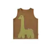 Wurib un niño verano nuevo chaleco abrigo con capucha delgado pantalones holgados traje de dinosaurio jurásico moda