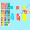 Pintura Gouache Sólida Individual a Granel para Pintura Infantil, Fácil de Colorear y Colores Brillantes, Suministrado Directamente por el Fabricante