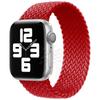 Cabeza de Metal Adecuada para Correa de Apple Watch Correa de Applewatch Moda Nylon Trenzado Círculo Único Correa de Muñeca Correa de iWatch