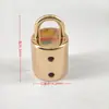 Fabricante em estoque liga de zinco cilíndrica grande fivela de sino ornamentos de borla para bagagem acessórios de joias DIY fivela de cordão