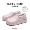 Sapatos Birkenstock para Homens, Novo Estilo Outono e Inverno 2026, Forrados com Lã, Espessos, Quentes, Slip-On de Algodão, Chinelos de Algodão com Calcanhar Fechado para Uso Externo, Femininos