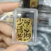 Adesivo de Telefone de Ouro Puro 999 para Riqueza Instantânea, com Adesivo Traseiro, Adesivo de Ouro 2mg, Presente Promocional para Lojas de Ouro em Transmissão ao Vivo