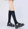 Calcetines Blancos para Mujer Hasta la Rodilla Otoño e Invierno Manga para Pierna Tubo Largo Otoño Spice Girls Invierno Calcetines JK Primavera y Otoño Calcetines Apilados