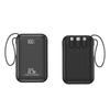 Novo Power Bank de Carregamento Super Rápido de 22,5W com Cabo Embutido 20000mAh Longa Duração da Bateria Power Bank para Celular Personalizado