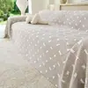 Funda de Sofá de Gasa de Tres Capas para Verano, Anti-Arañazos de Gato, Duradera, No se Pega el Pelo, Transpirable, Adecuada para Siesta, Lavable a Máquina, Manta de Aire
