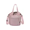 2026 Nuevo Bolso de Hombro Casual, Bolso Cubo Plegado Multicolor de Nylon, Bolso Cruzado Deportivo