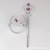 Set de Accesorios para el Cabello con Varita Mágica de la Princesa Elsa Corona Infantil