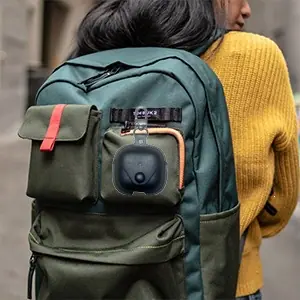Comes with a keychain that can be hung anywhere