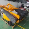 Cosechadora de Yuca Agrícola Tractor Montado Trasero Equipo de Excavación de Camote y Yuca Cosechadora de Cultivos con Suspensión en Cuatro Ruedas