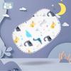 Almohada de Nube para Bebé almohada de verano toalla anti-regurgitación algodón puro gasa almohada plana para recién nacido almohada para bebé primera generación de pelo