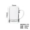 Directo de Fábrica Vasos Transparentes de Vidrio Comerciales, Vasos para Cerveza, Vasos para Té, Vasos para Jugos al por Mayor con Impresión de Logo