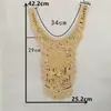 Encaje bordado lentejuelas collar decorativo con cuentas DIY costura cheongsam accesorios para ropa de escenario y danza accesorios