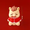 Decorações de Bolo de Ano Novo 2026 Fofos Cavalinhos Figurinhas Escada Subindo Decorações de Panificação de Véspera de Ano Novo