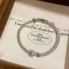 Pulsera vintage estilo palacio de flor de circón de doble capa, diseño único, pulsera exquisita, joyería versátil y simple