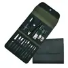 Set Alemán de Cortauñas Afilado Juego Completo de Pinzas para Uñas de los Dedos, Tijeras para Uñas, Tijeras para Cutícula, Herramientas para Pedicura, Limpiador de Oídos Doméstico