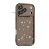 Funda de teléfono rosa con enredadera floral más vendida transfronteriza, funda de silicona mate para iPhone 17, funda protectora para mujer Apple 16