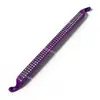 Especial transfronterizo para estilo europeo y americano de 4 filas color Diamante plegable constantemente retorcido clip pinza para coleta con cabeza de bola grande negra