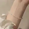 Pulseira de Pérolas para Mulheres, Nova Pulseira Popular, Luxo Leve, Nicho, Pulseira Versátil, Pulseira Exquisita, Joia de Pulseira