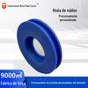 Roda de nylon redonda industrial e agrícola rolo de nylon resistente ao desgaste máquinas produtos plásticos peças moldadas por injeção MC peças usinadas de nylon