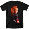 Camiseta Clásica Retro de Manga Corta para Hombre de Juego Infantil Fantasma Bebé Aterrador Europeo y Americano en 1988