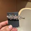 2025 Novo Grampo de Cabelo Bico de Pato Cristal Azul Estilo Coreano Dongdaemun Grampo de Cabelo Acessórios de Cabelo de Alta Qualidade Adorno de Cabeça