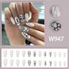 Comércio Exterior Halloween Advanced Sense Amêndoa Armor Pintura Estilo Bonito Gato Manicure Peças Europeias e Americanas Ins Estilo Wear Armor