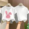 Top de algodón puro para niña, nuevo estilo otoño 2026, camiseta interior para niños, camiseta de manga larga para primavera y otoño con diseño de imitación de dos piezas