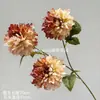 Peonías artificiales de Luoyang, flores de hibisco de pétalos dobles, nuevas decoraciones de muebles de estilo chino, materiales florales para bodas de estilo tradicional chino