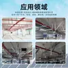 Acero en forma de C perforado por tres lados, acero en forma de C multiperforado para soportes fotovoltaicos, correas galvanizadas en caliente, el fabricante produce soportes resistentes a terremotos