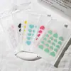 Artículos al contado transfronterizos se pueden personalizar hidrocoloide PE 18 piezas forma de corazón portátil corazón de amor pegatinas para cubrir acné caricatura coloridas forma irregular acné