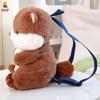 Oso Poppy Carcasa Creativa Nutria Mochila Mochila de Felpa Nutria Marina Bolsa Preescolar para Niños Muñeco para Agarrar Transfronterizo