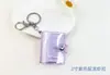 Pingente para mochila de estudante álbum de fotos mini fofo tachinha com decoração de chaveiro atacado pronta entrega