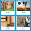 Base Anticorrosiva para Pilar de Madera Columna Marco de Madera Fijo Hierro Galvanizado Funda Conector Acero Inoxidable 304