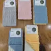 Toalla Cuadrada de Terciopelo de Bambú Color Macarrón Encriptada Engrosada Suave Absorbente Cocina Dormitorio Sala de Estar Hotel Hogar Multiusos