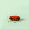 Comida de Simulación Juego Pan de Hamburguesa Decoraciones DIY Embotellado Bolsa Ciega Pasador Cuerda Adhesivo para Refrigerador Accesorios Mini Adornos Pequeños