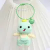Colgantes Llavero de los Doce Animales del Zodiaco, Llaveros de Animales Tejidos a Mano, Dijes para Bolsos Tejidos, Artículos de Crochet Hechos a Mano Terminados