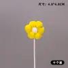 Tanabata Infantil Coração de Menina Decorações Decorativas para Assar Bolo de Aniversário Flores Pequenas Acessórios de Cartão Conjunto Plugável