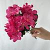 Transfronteiriço Novo Produto Simulação Flor de Hortênsia Arte Flor Arranjo de Flores Ornamentos de Flores Adereços de Fotografia Flores Secas buquê Senso Avançado Flores Artificiais