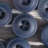 Botones Naturales de Frutas para Primavera y Verano con Bordes Redondeados Negro Verde Blanco Jengibre Pantalones Casuales Chaqueta Exterior