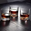 Venta al por mayor Creativo Martillo Texturizado Vaso de Whisky Bar Pirámide Vaso para Licores Restaurante Estilo Desierto Vaso de Cerveza Lata Añadir LO