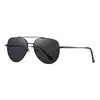 3028 Gafas de Sol Nuevas Gafas de Marco Grande Anti-UV Moda Masculina Metal Espejo Sapo Gafas Retro Venta al por Mayor