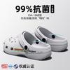 Zapatos Eva de Agujeros para Hombre 2025 Nuevos Playa Antideslizantes Desodorantes Sensación Dung Zapatillas Baotou para Mujer Verano Uso Exterior