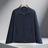 Cortavientos Delgado Antiestático para Exteriores con Cuello Mao para Equipo Ropa de Grupo Chaqueta de Trabajo Ropa de Trabajo Chaqueta Logo Personalizado