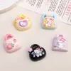 Accesorios de Resina DIY de Dibujos Animados Joyería Bolsa de Dibujos Animados Pegamento de Crema Pasador Funda para Teléfono Móvil Hebilla de Zapato Llavero Colgante con